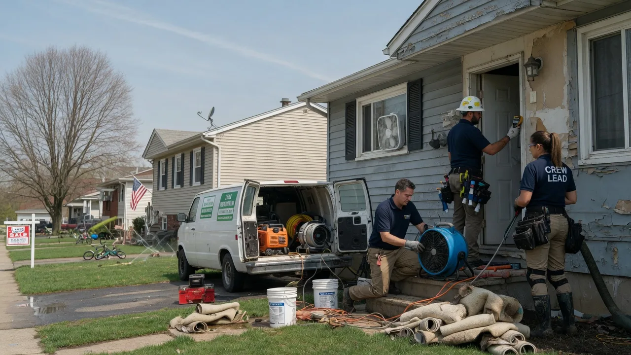Flood Cleanup in Newfield, NY near me